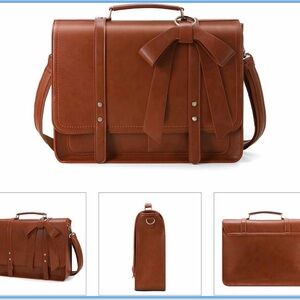 Sophisticated brown Leather cross body